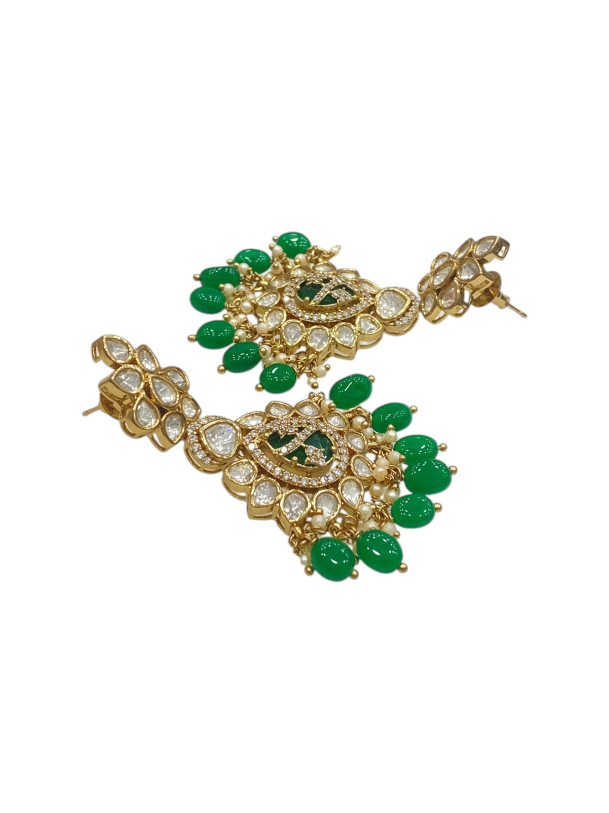 Navratri Pearl Earring Set