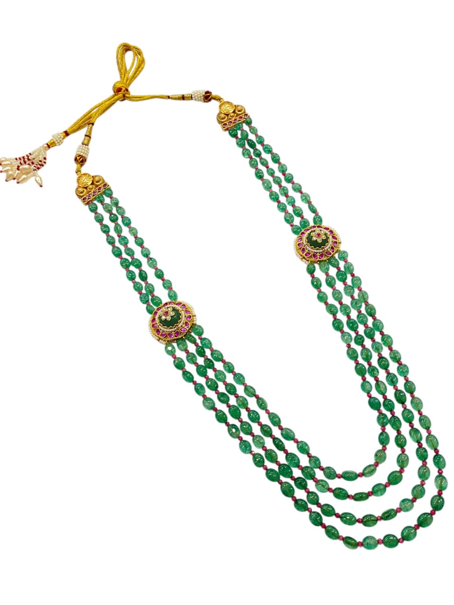 Traditional Groom Mala - detail