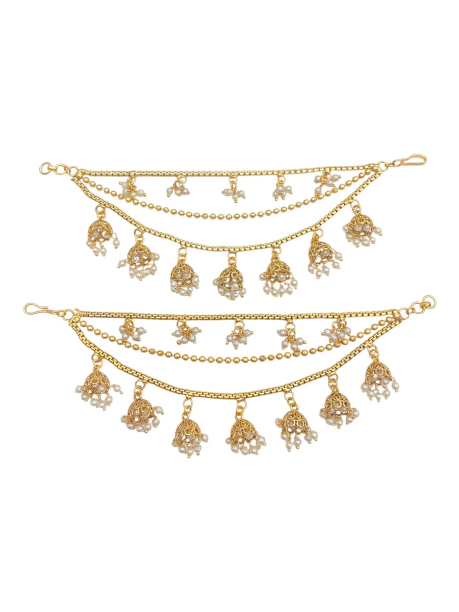 Royal Moti Jhumki Kaanchain - detail