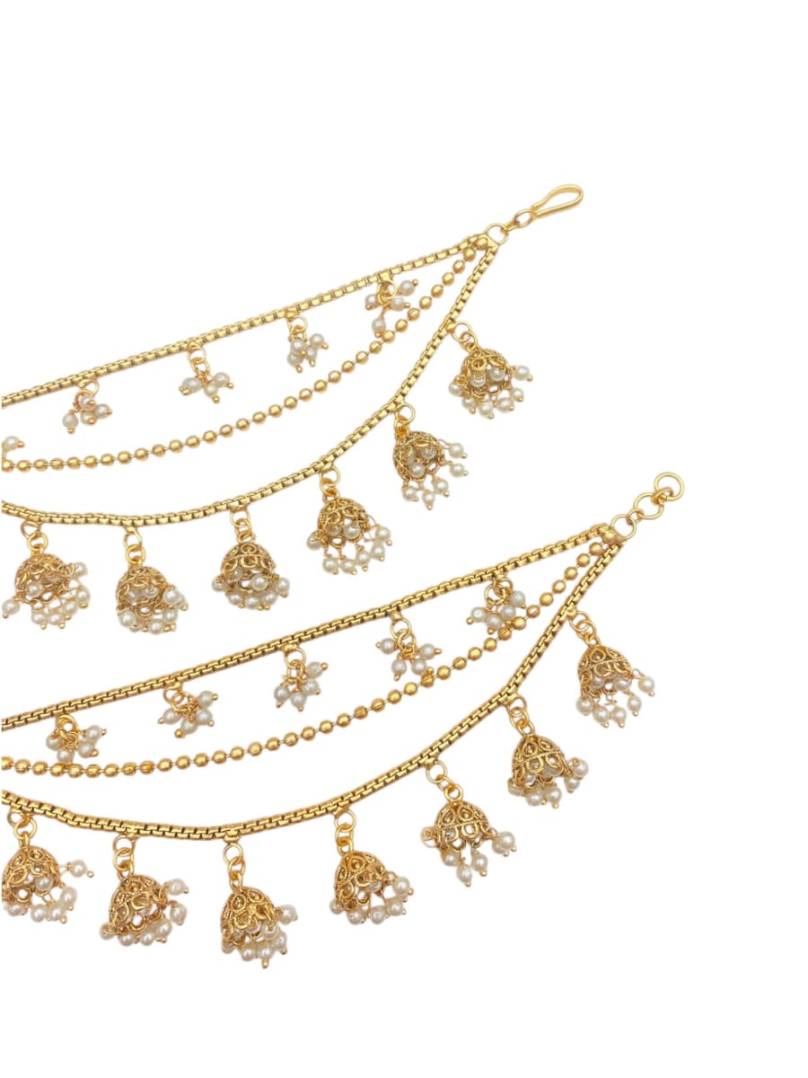Royal Moti Jhumki Kaanchain - detail