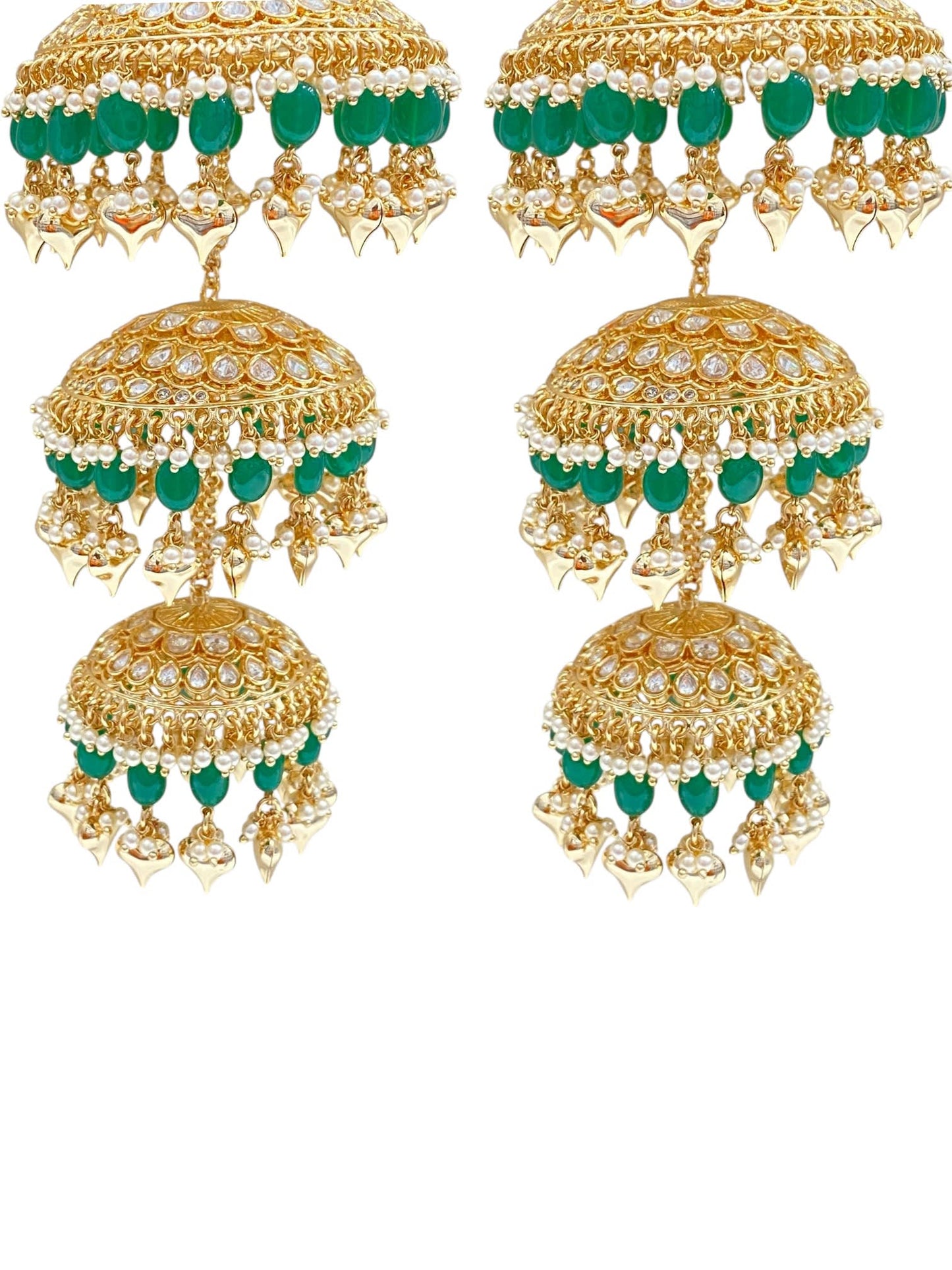 Emerald Royale Kundan Bridal Kalira
