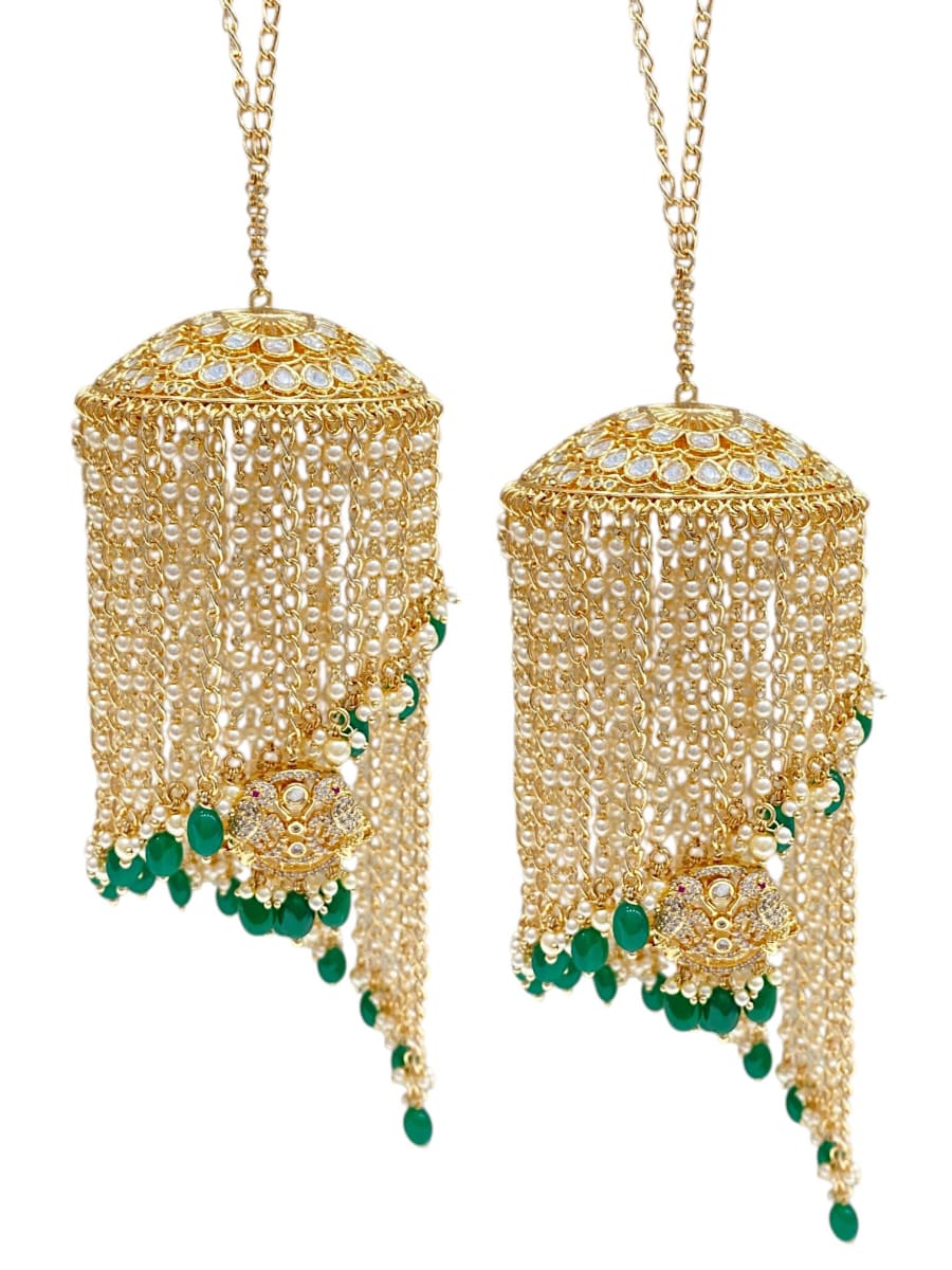Imperial Emerald Drop Kalira - detail