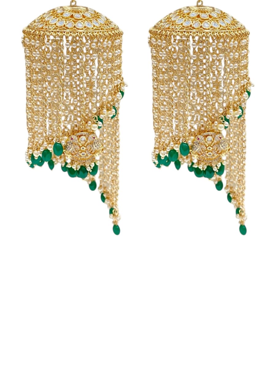 Imperial Emerald Drop Kalira - detail