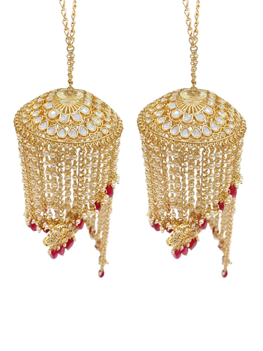 Imperial Ruby Drop Kalira - detail