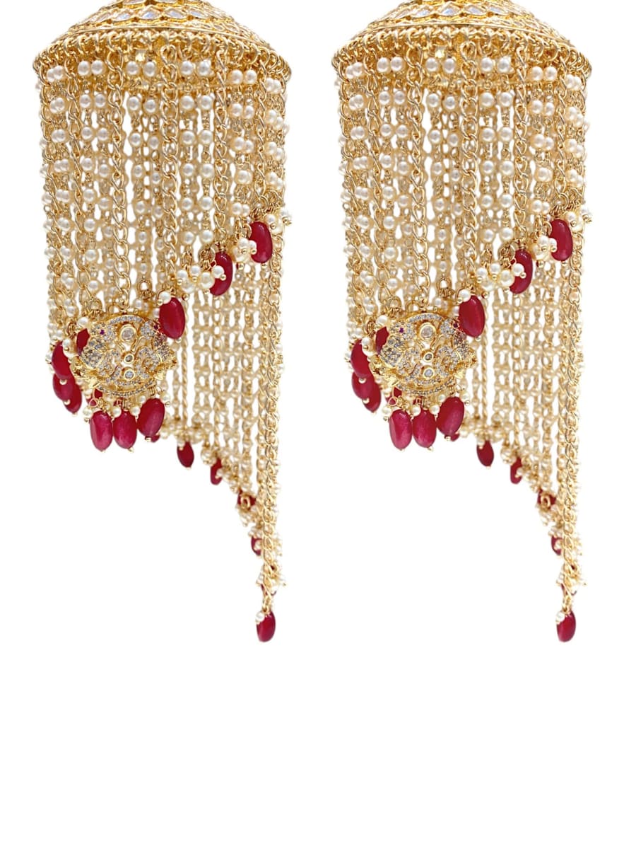 Imperial Ruby Drop Kalira - detail