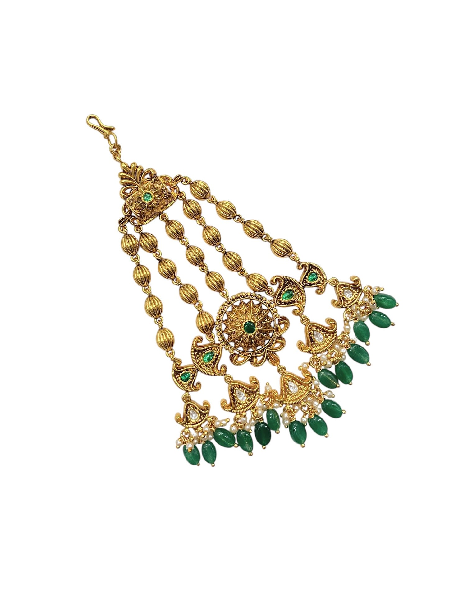 Sirini Heritage Beadline Emerald Passa