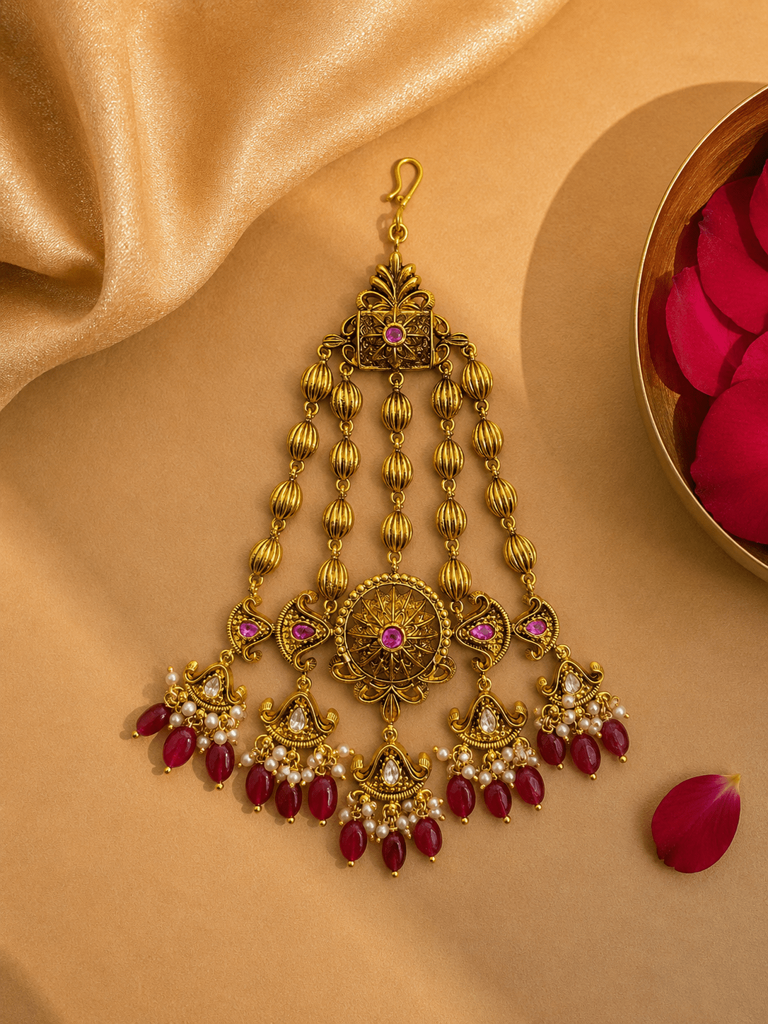 Sirini Heritage Beadline Ruby Passa