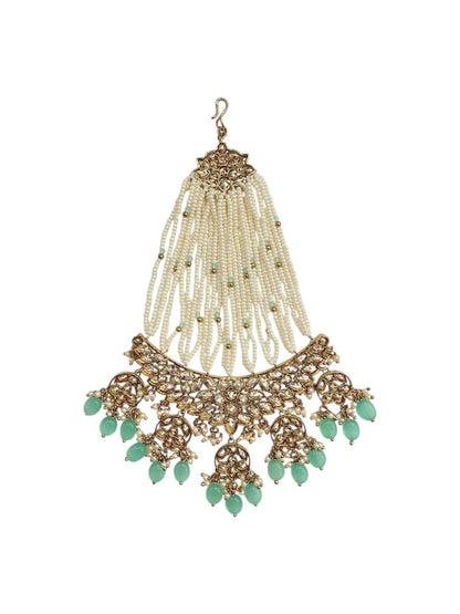 Pink Polki Side Passa, Royal by Sirini Jewellery, view 4
