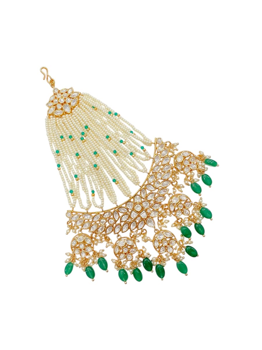Sirini 22k Carat Polish Emerald Polki Passa - detail 1
