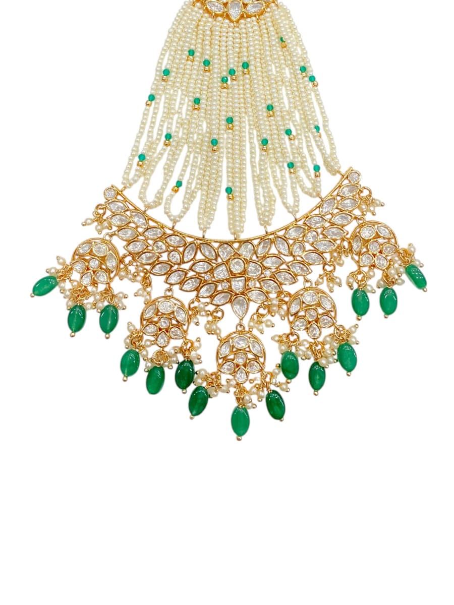 Sirini 22k Carat Polish Emerald Polki Passa - detail 2