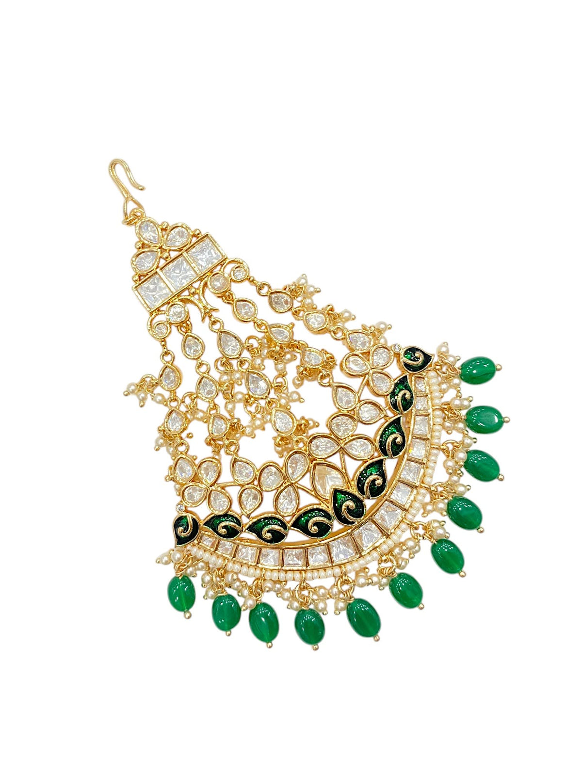 Sirini Emerald Beatific Kundan Passa